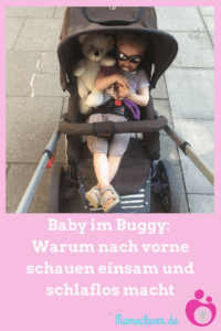 IN welche Richtung Babys im Buggy schauen sollten