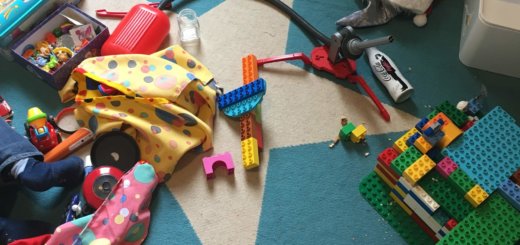 Unordnung im Kinderzimmer