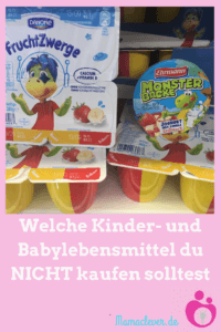 Schlecht für dein Kind: Babylebensmittel, die viel zu viel Zucker, Salz oder sonstige Zusätze enthalten
