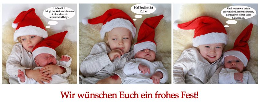 Ideen Fur Weihnachtsfotos Mit Babys Und Kindern Mamaclever De