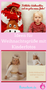 Ideen für Weihnachtsfotos mit Kindern
