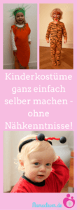 Faschingskostüme für Kinder schnell und einfach selber machen