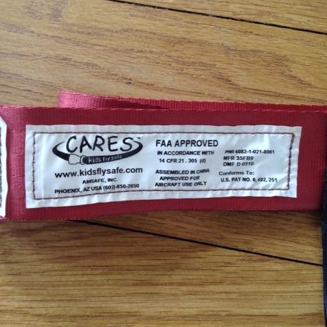 Der Cares-Gurt ist von der FAA zugelassen