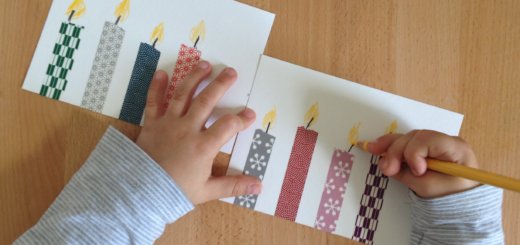 Einladungen selber machen mit Washi Tape