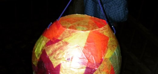 Einfach eine Laterne basteln