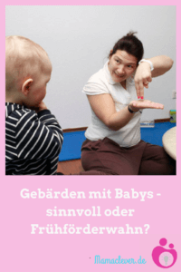 Gebärden mit Babys