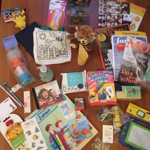 Inhalt der Goodiebag der Blogfamilia 2017