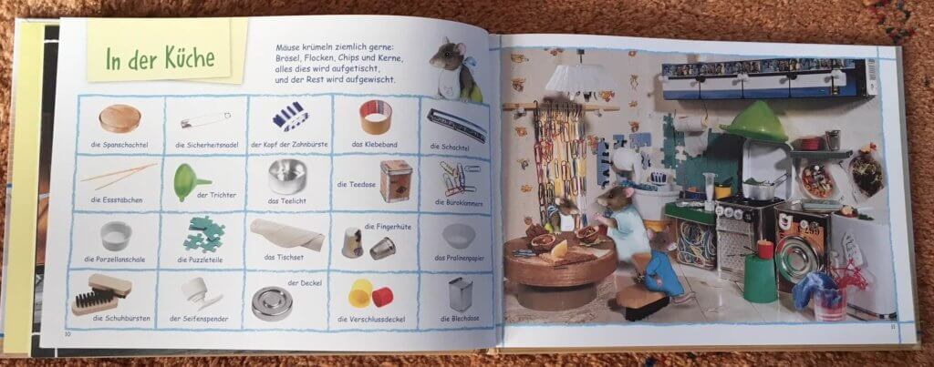 Blick in das Buch Suchen und Finden bei Maus zu Haus