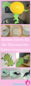 Sieben Ideen rund um eine Dino-Party für Kinder