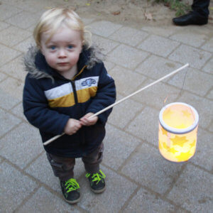 In Laternen gehören echte Kerzen