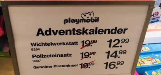 Adventskalender günstiger kaufen