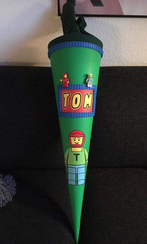 Lego Schultuete halbfertig